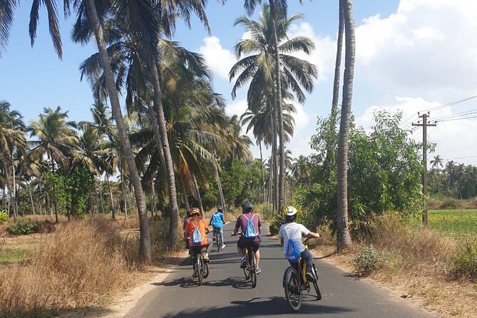 Varca Coastal E-Bike Tour: Scenic Beachside Adventure - Leaving the beach for Benaulim’s countryside