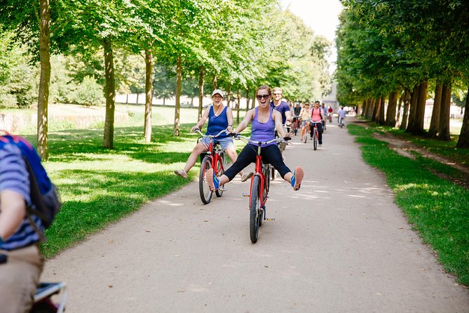 Versailles Full Day Bike Tour with Palace, Gardens, & Picnic - Riding through the gardens and forests