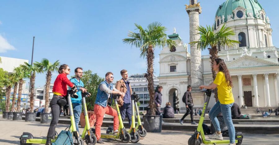 Vienna: Guided Tour by Kick Bike or E-Scooter with a Local - Key points to know before you roll