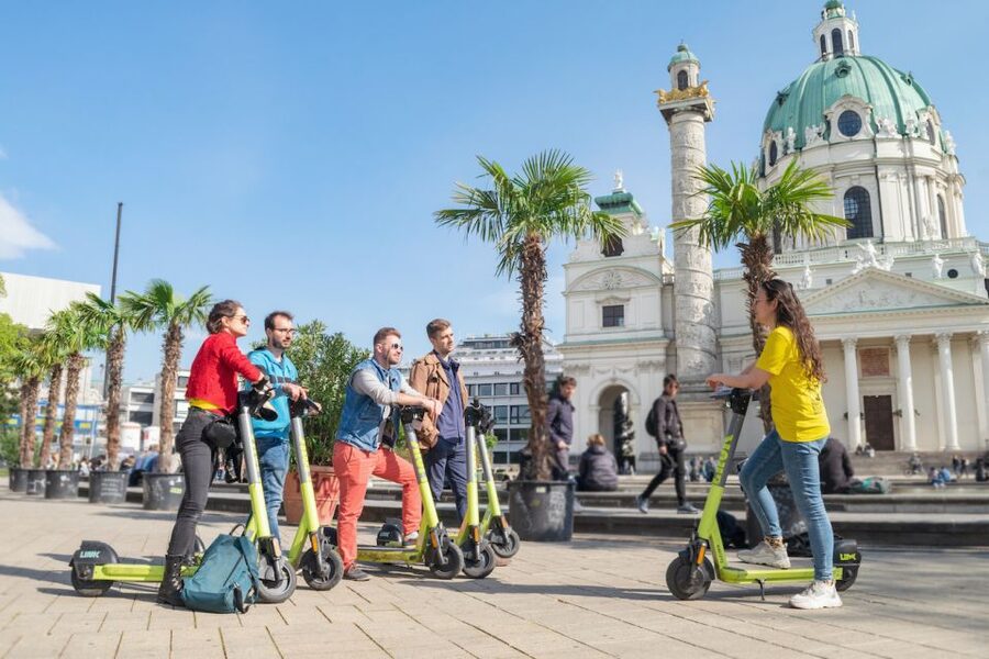 Vienna: Guided Tour by Kick Bike or E-Scooter with a Local - The ride through Vienna’s less formal side