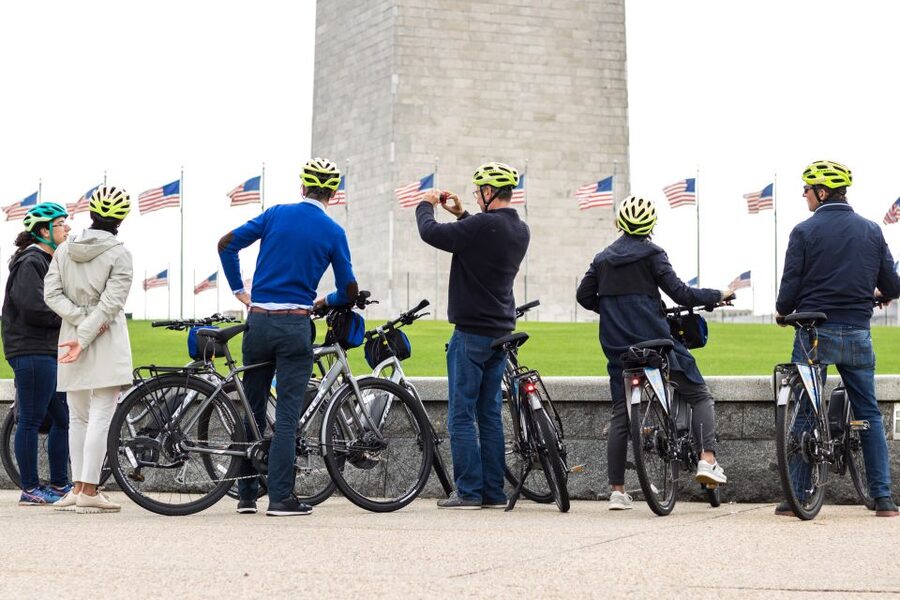 Washington DC: Monuments and Memorials Bike Tour - Jefferson Memorial and the Tidal Basin