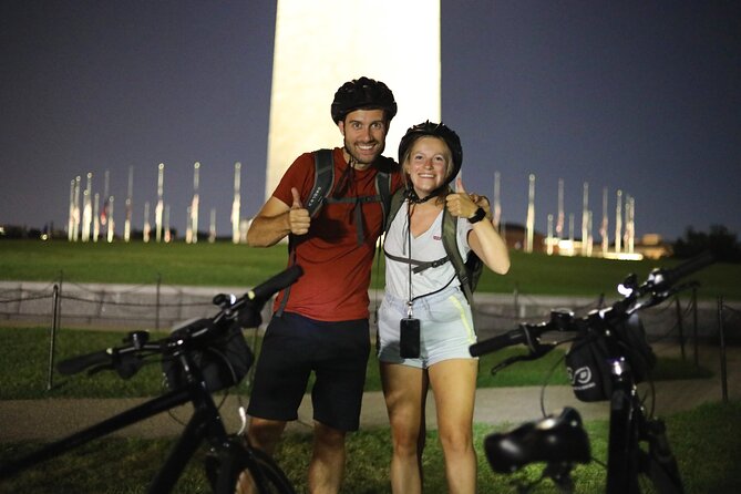 Washington DC Sites at Night Guided Bicycle Tour - FDR Memorial and Jefferson Memorial