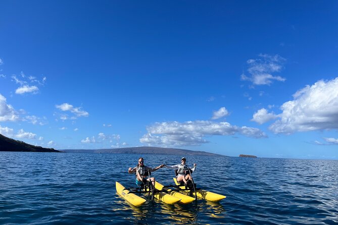 Water Bike Tour in South Maui - Makena Bay gives you a different view of Maui