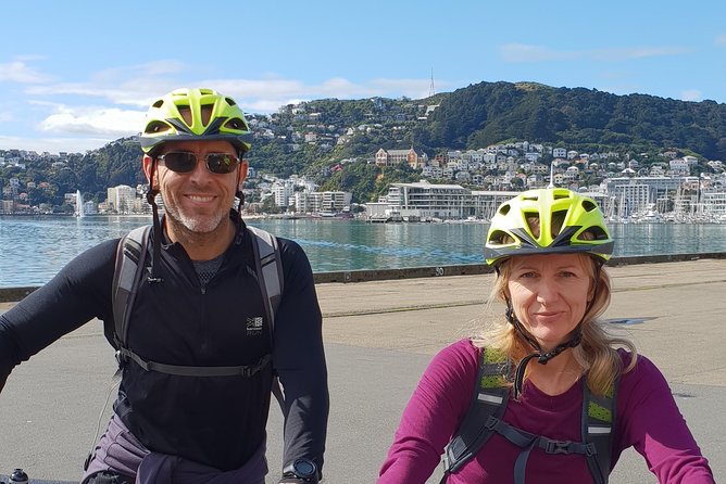 Wellington Guided eBike Tour-Cruise Shore Excursion - Cog Park café stop and the Te Papa area